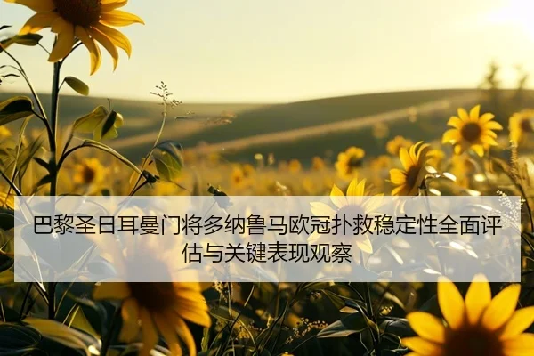 巴黎圣日耳曼门将多纳鲁马欧冠扑救稳定性全面评估与关键表现观察